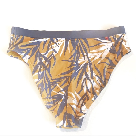 Red Carter Bamboo Bay High Waist Bottoms Size L - Picture 4 of 8